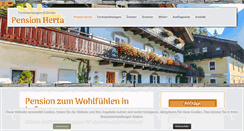 Desktop Screenshot of pensionherta.at